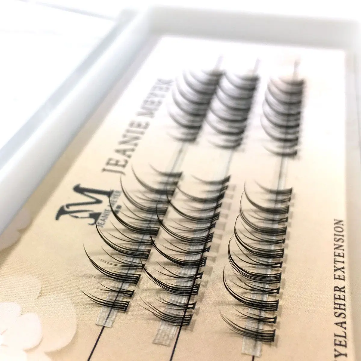 

New 78 Clusters Volume Mix Individual Eyelashes DIY Extension Lashes Natural Segmented Mink Eyelashes 007mm C Curl 8/10/12mm