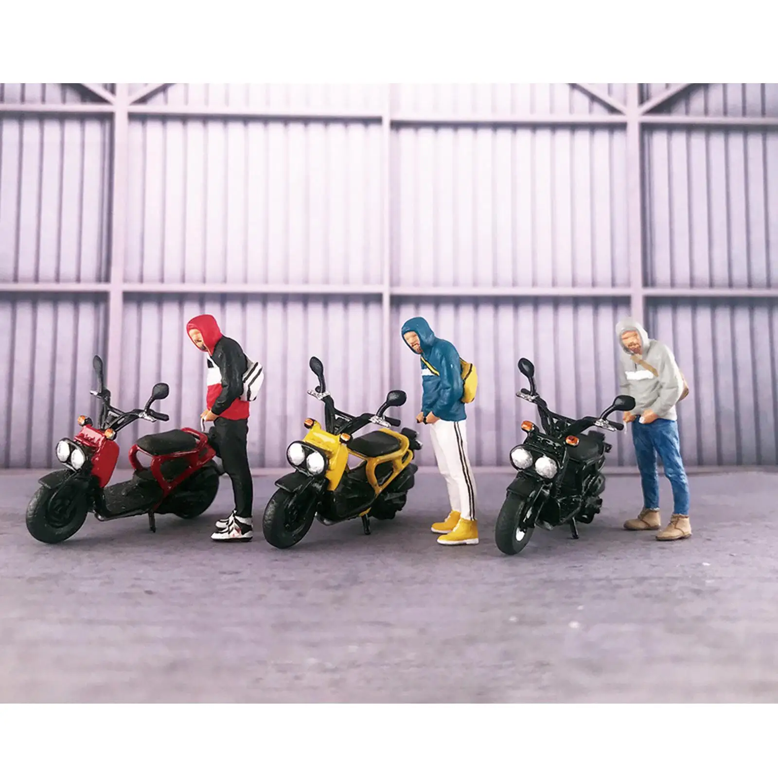 

1:64 рисунок, архитектура для вождения мотоцикла, стандартный датчик