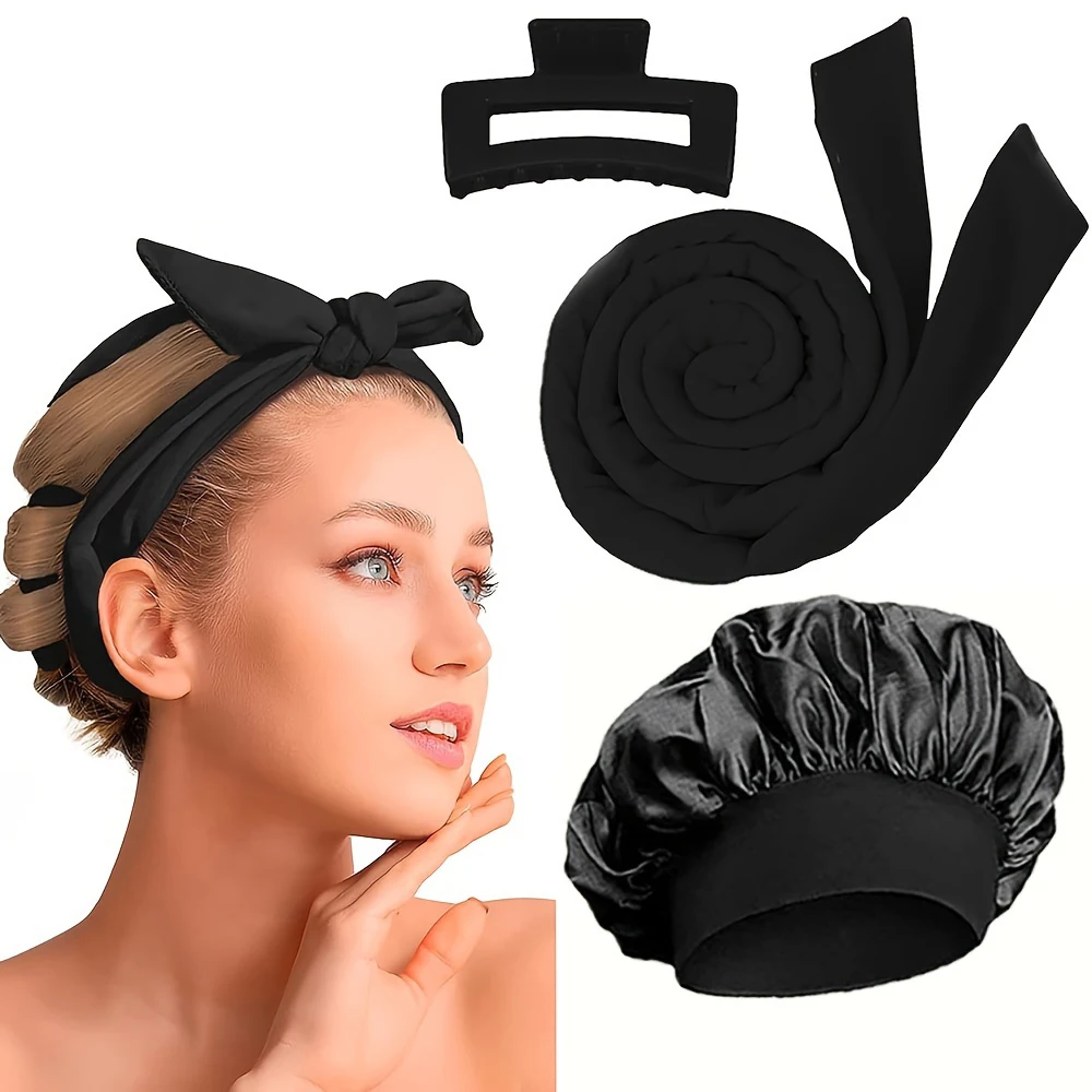 Набор пенопластовых бигуди для вьющихся волос. Пакеты среднего и большого