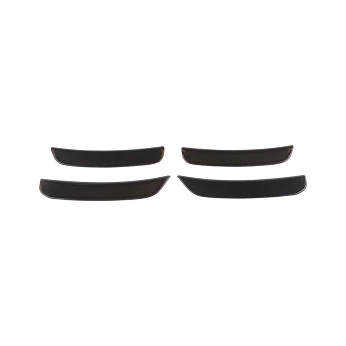 

Car Smoked Front Rear Wheel Eyebrow Light Lamp Cover Trim Turn Signal Cover Trim for Charger 2015-2020