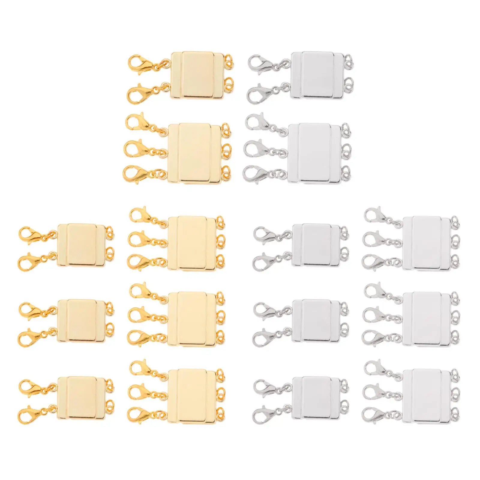 

Necklace Layering Clasp, Connector Multi Strands Clasps for Layered Bracelet Necklace