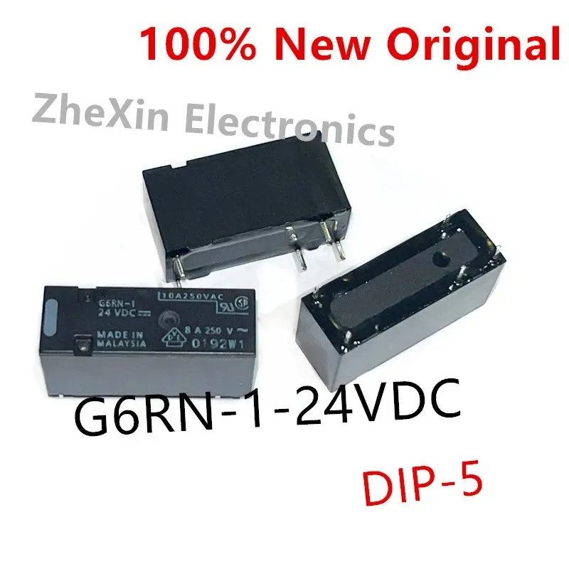5-10 шт./партия Φ G6RN-1-24VDC DIP-5 новое оригинальное реле мощности G6RN-1-12VDC G6RN-1-5VDC