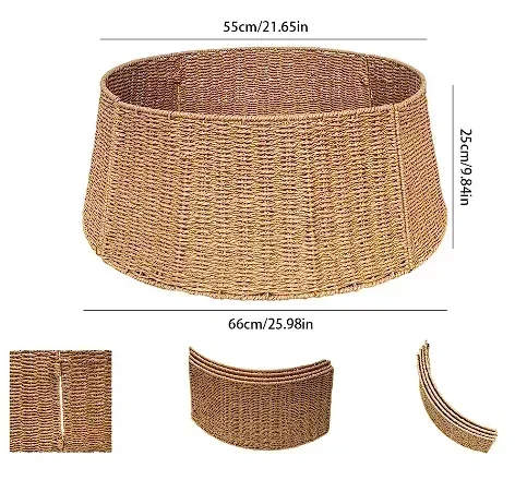 

Рождественский воротник для елки из ротанга Andralyn