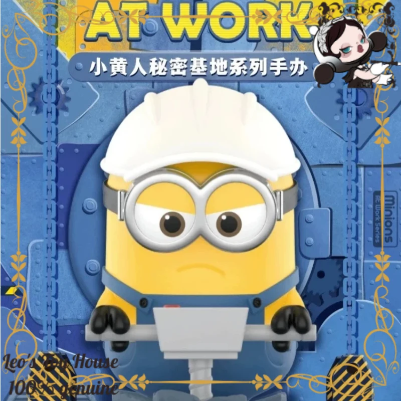 Фото POP MART Серия «Гадкий я: Миньоны на работе» — подтвержденная коллекционная фигурка в слепой коробке, редкий коллекционный предмет, украшение для демонстрации, сувенир, на заказ №1
