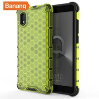 bananq honeycomb armor shockproof phone case for alcatel 1b 1s 1v2020 soft silicone back cover