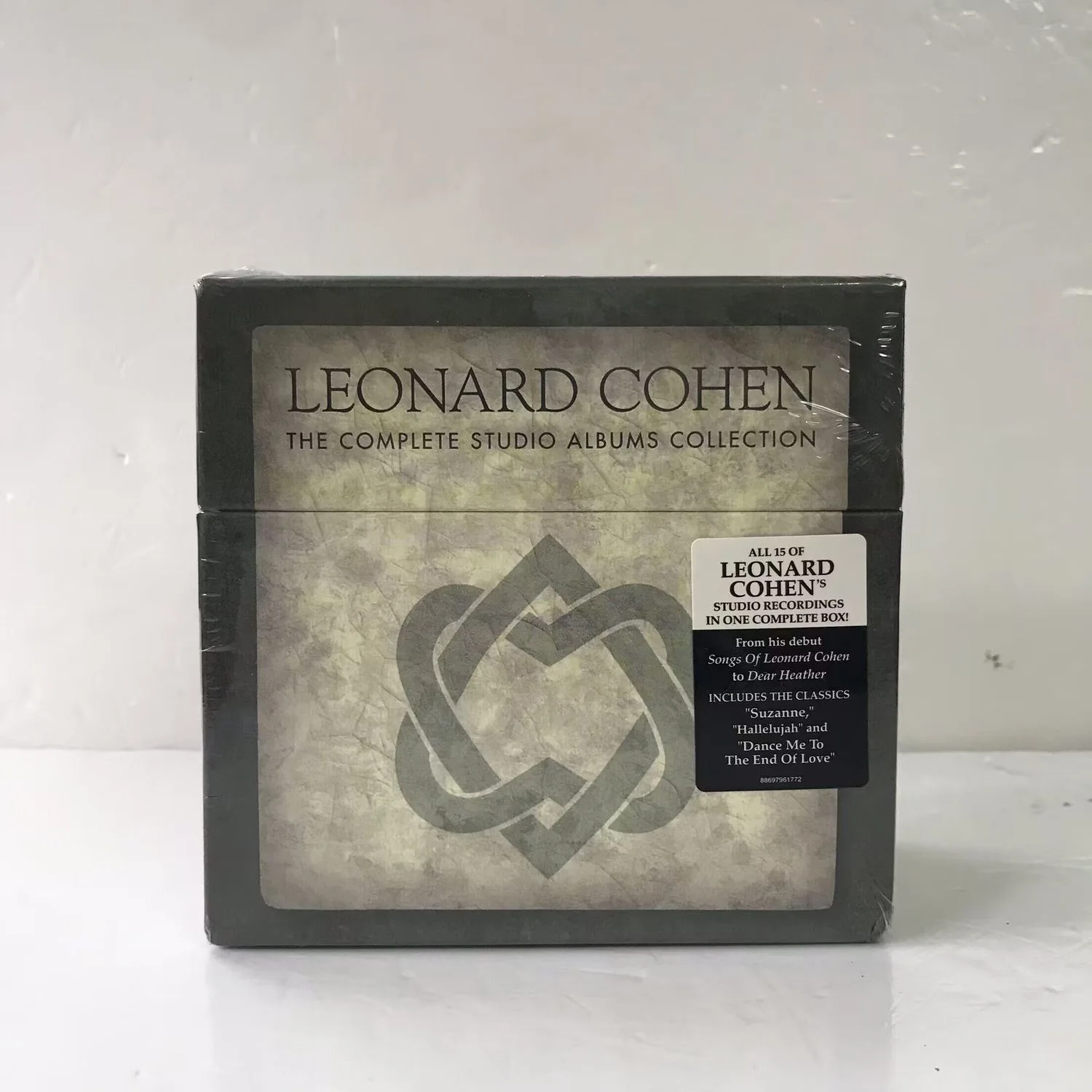 Музыкальный CD-диск Ballad Леонарда Коэна, полная студийная Коллекция альбомов, аллилуя, 15 шт., музыкальная запись, косплей, автомобиль, звуковые треки, коробка (art.: 3920c91bb3241) - 3920c91bb3241