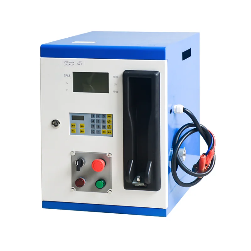 

Portable Mini Petrol Pump Machine Mobile Fuel Dispenser Pump For Mini Gas Station