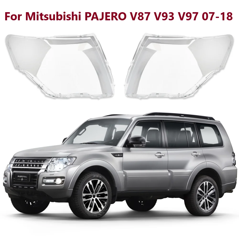 Фото Прозрачный кожух фары (левый/правый) для Mitsubishi PAJERO V87 V93 V97 2007-2018 №3