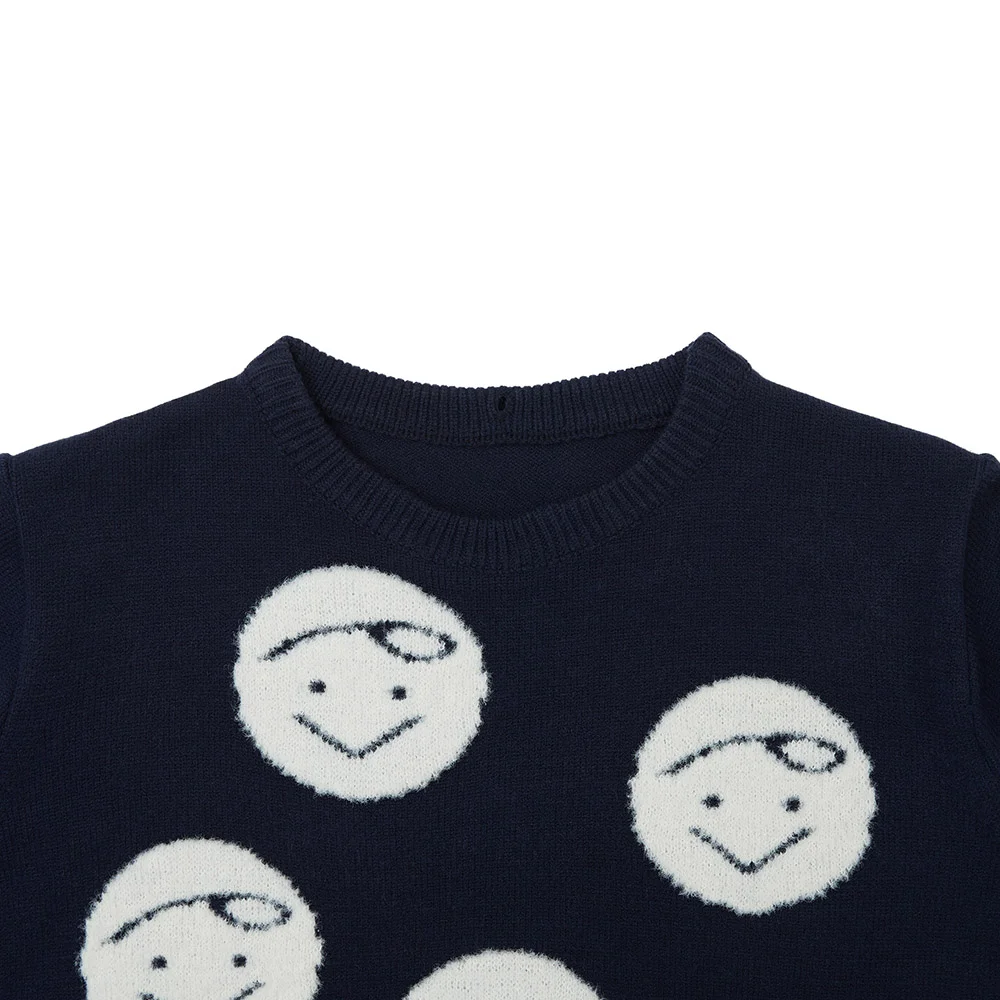 New Korean Fashion Knitted Sweater Outdoor Sports Golf Sweater Autumn and Winter Warm Detachable Lapel Pullover Women