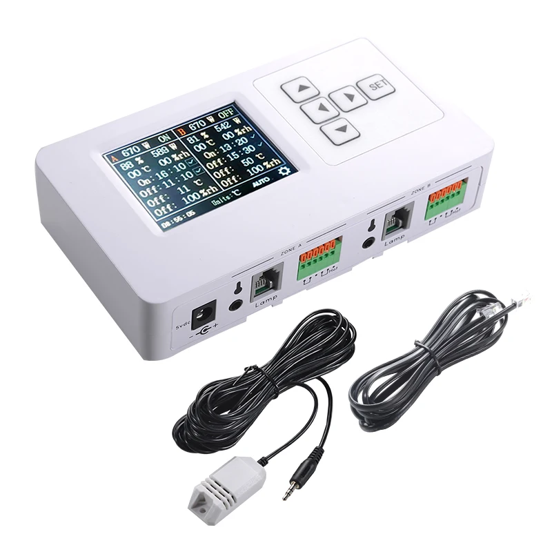 Controller Rj14 Master Controller Wifi App Control Temp Humidity Dimming  Forled Grow Light