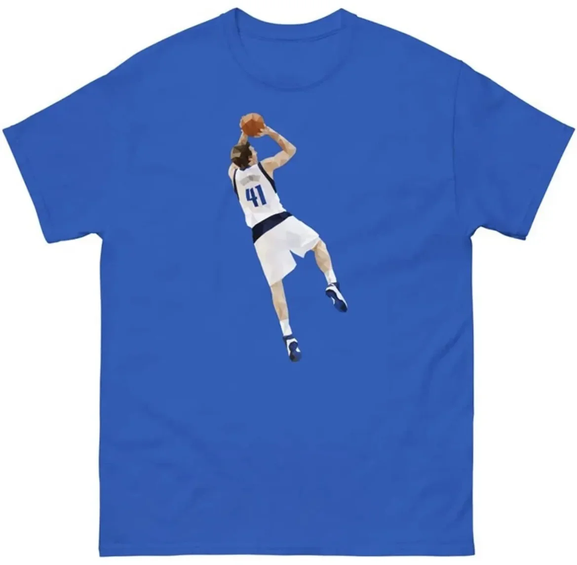 Фото Футболка Dirk Nowitzki Fadeaway Low Poly №1