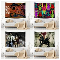 cowboy bebop anime tapestry art science fiction room home decor japanese tapestry