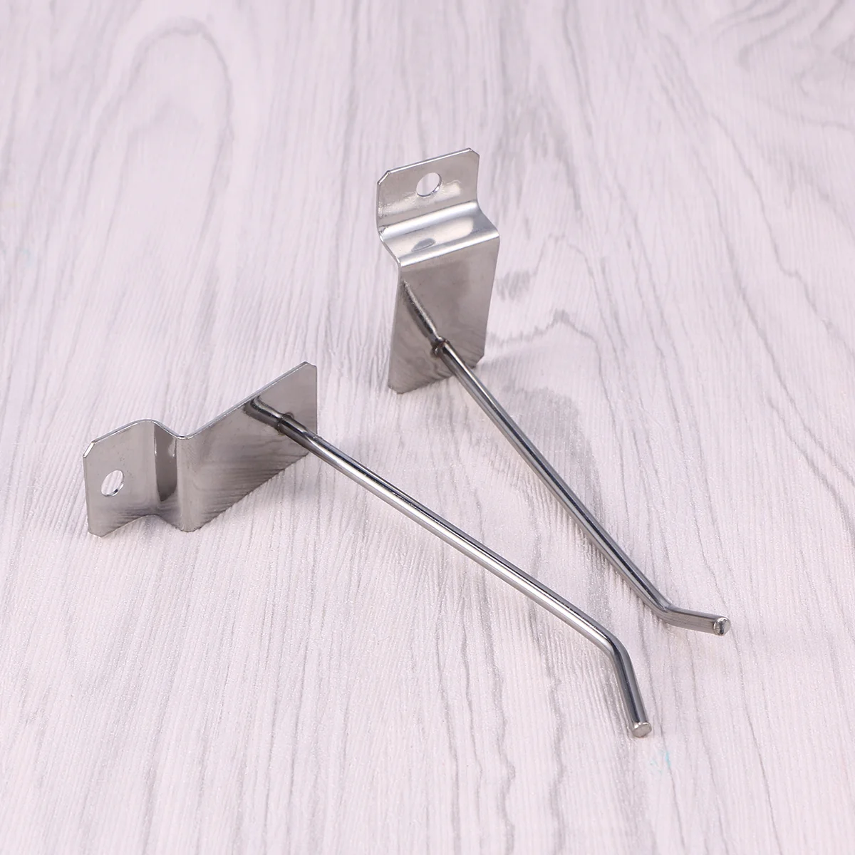 20Pcs Slatwall Hooks Retail Store Hook Display Panel Perfectly Items Products for Your Room Garage St