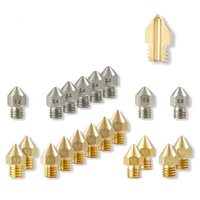 3d printer nozzle set brass stainless steel nozzles for anycubic i3 mega 3d printer prusa i3