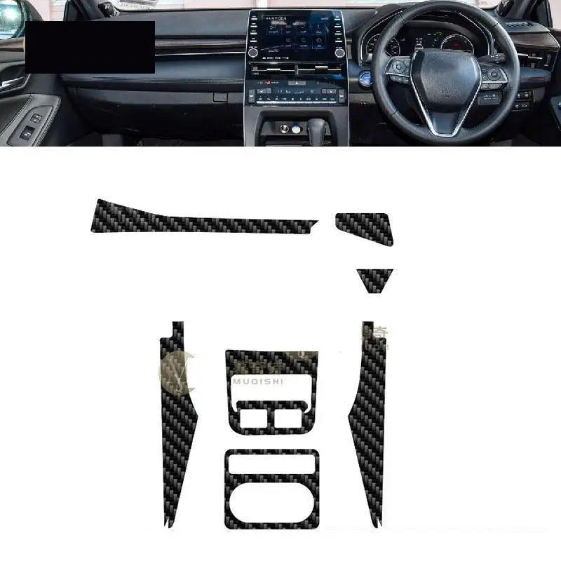 

For Toyota Avalon 2022-2023 Car interior carbon fibre Film 5D PET Center console Anti scratch resist film Accessories refit PPF