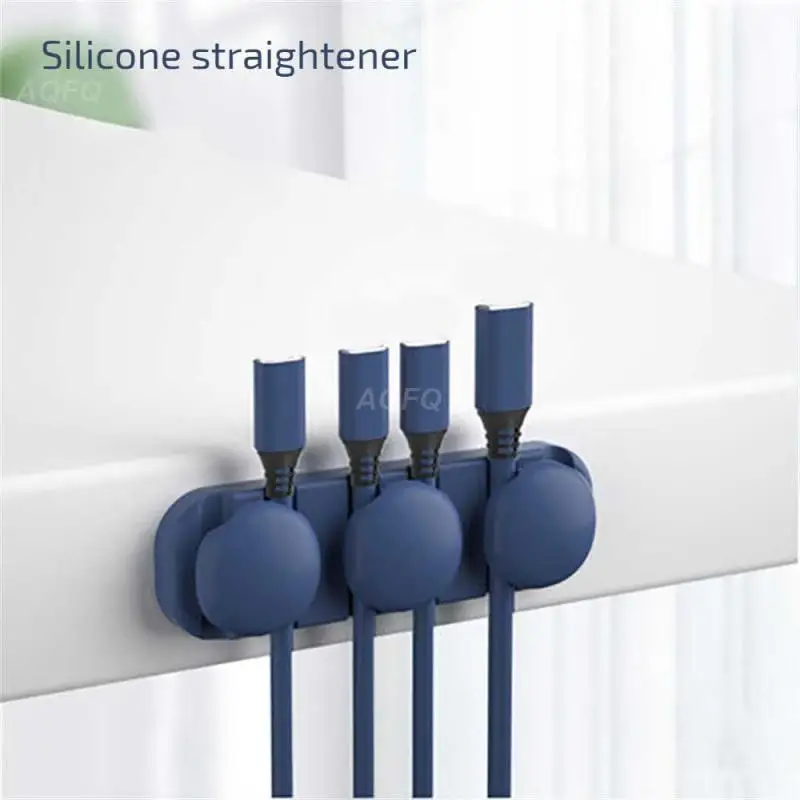 

Data Cable Organizer Small And Portable Easy To Use Snap Finishing Wall-mounted Organize And Store Magnetic Hook Winder