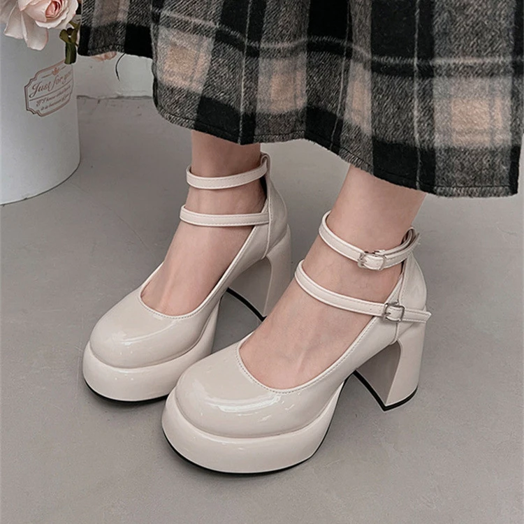 Туфли женские на высоком каблуке Классическая Свадебная обувь Классические Мэри