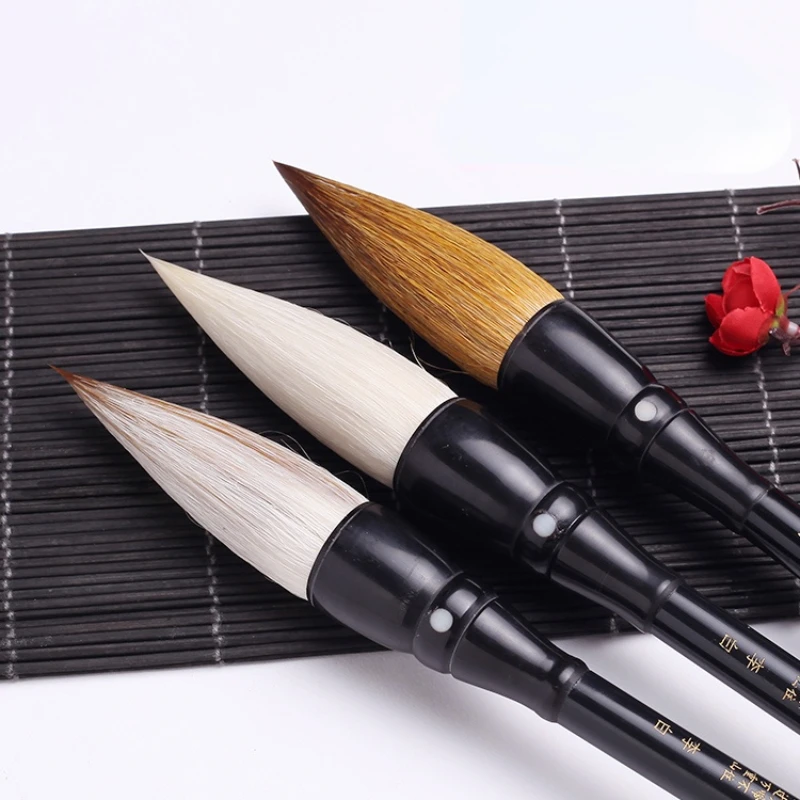 Oversized Hopper-shaped Brush Chinese Calligraphy Brushes Set Writing Couplets Ink Painting Traditional Chinese Painting Brushes