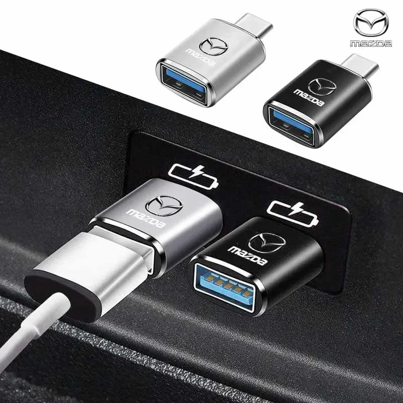 Автомобильный Поворотный адаптер USB 323 типа C автомобильный преобразователь