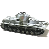 172 scale 72101b soviet military smk double turret heavy tank armored vehicle model toy collection display for children gift