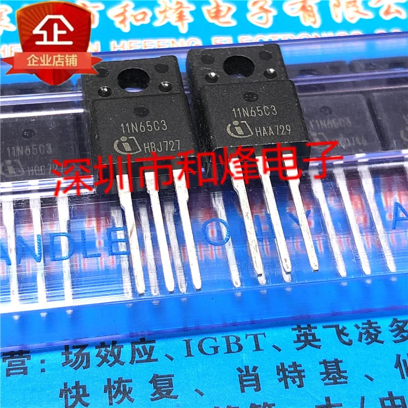 

5 pieces 11N65C3 SPA11N65C3 TO-220F 650V 11A