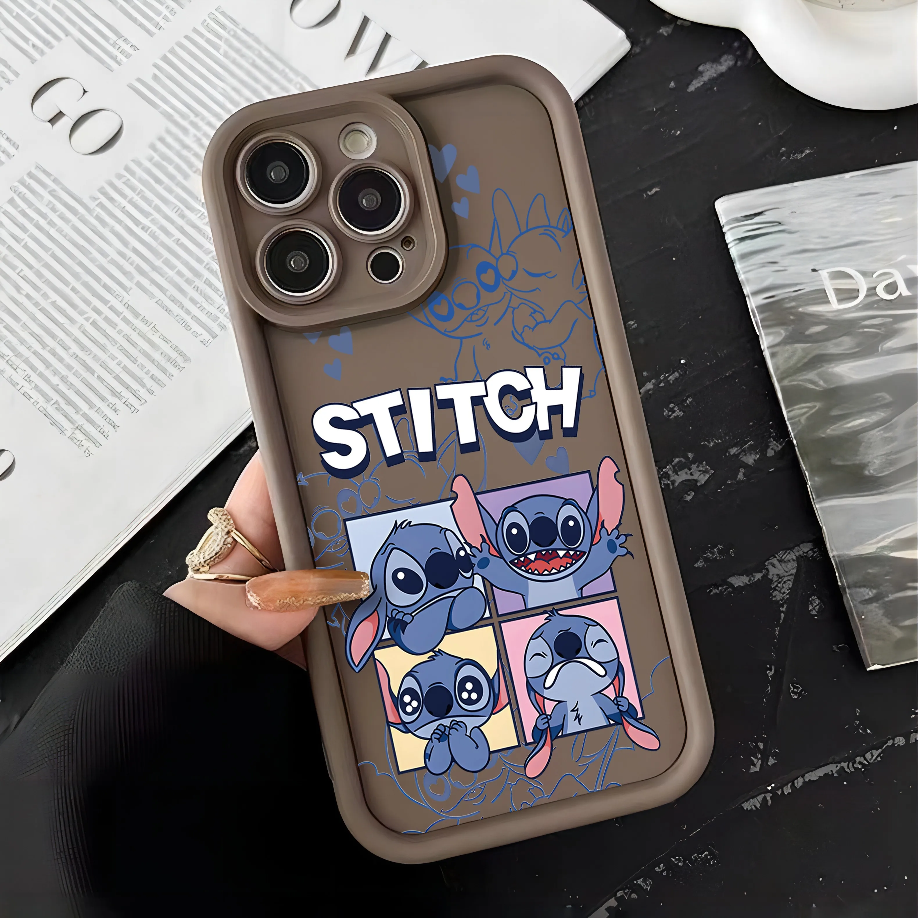 Чехол для телефона Disneies Stitch Mary Cat Xiaomi Redmi 9A 9C 10 10C 12 12C K30 K40 K50 Note 11 13 Pro