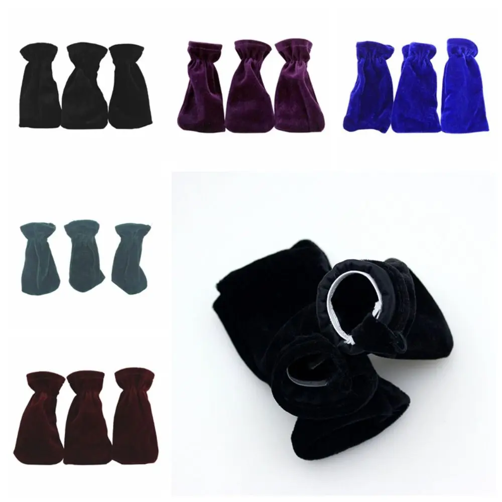 

3Pcs Golden Velvet Piano Pedal Protective Cover Upright Anti-slip Piano Foot Cover Universal Dust Cover Piano Accessories