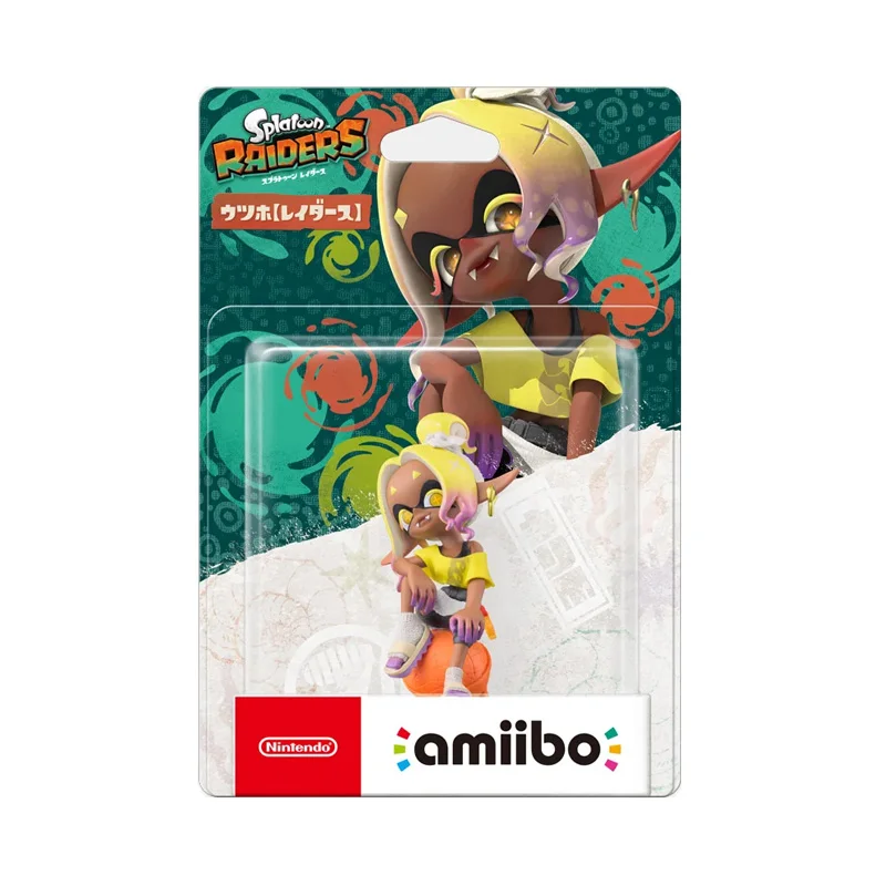 Фото Коллекционный набор фигурок Nintendo Amiibo Splatoon Raiders 3-в-1: Фука Уцухо, Мантаро (NFC) для Switch OLED/Lite – игровой аксессуар №3