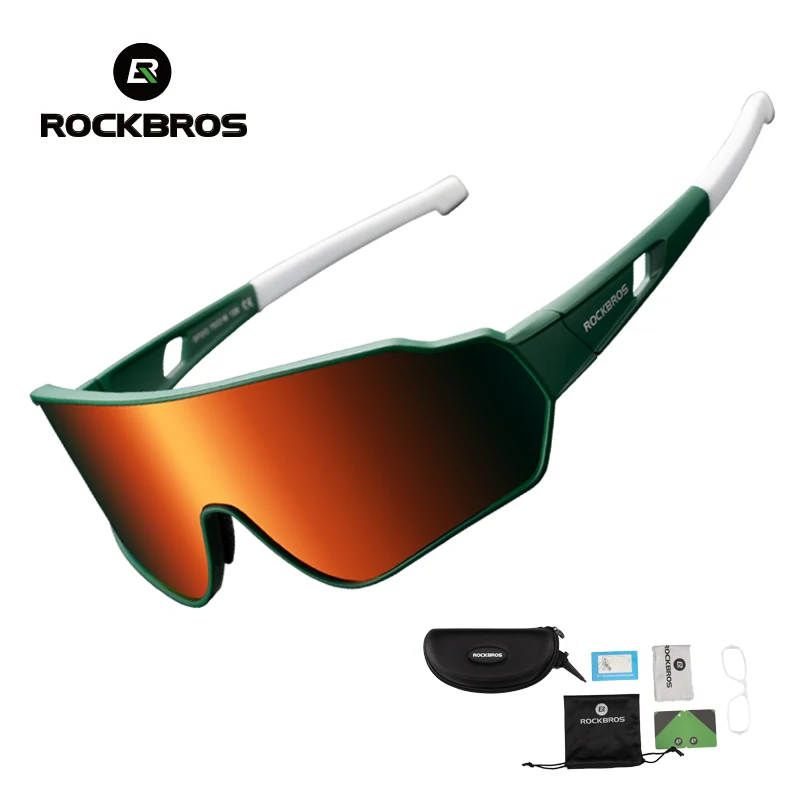 

ROCKBROS official Glasses Wo Sunglasses Photochromic/Polarized Bike Glasses Sport Mtb Cycling Eyewear Goggle