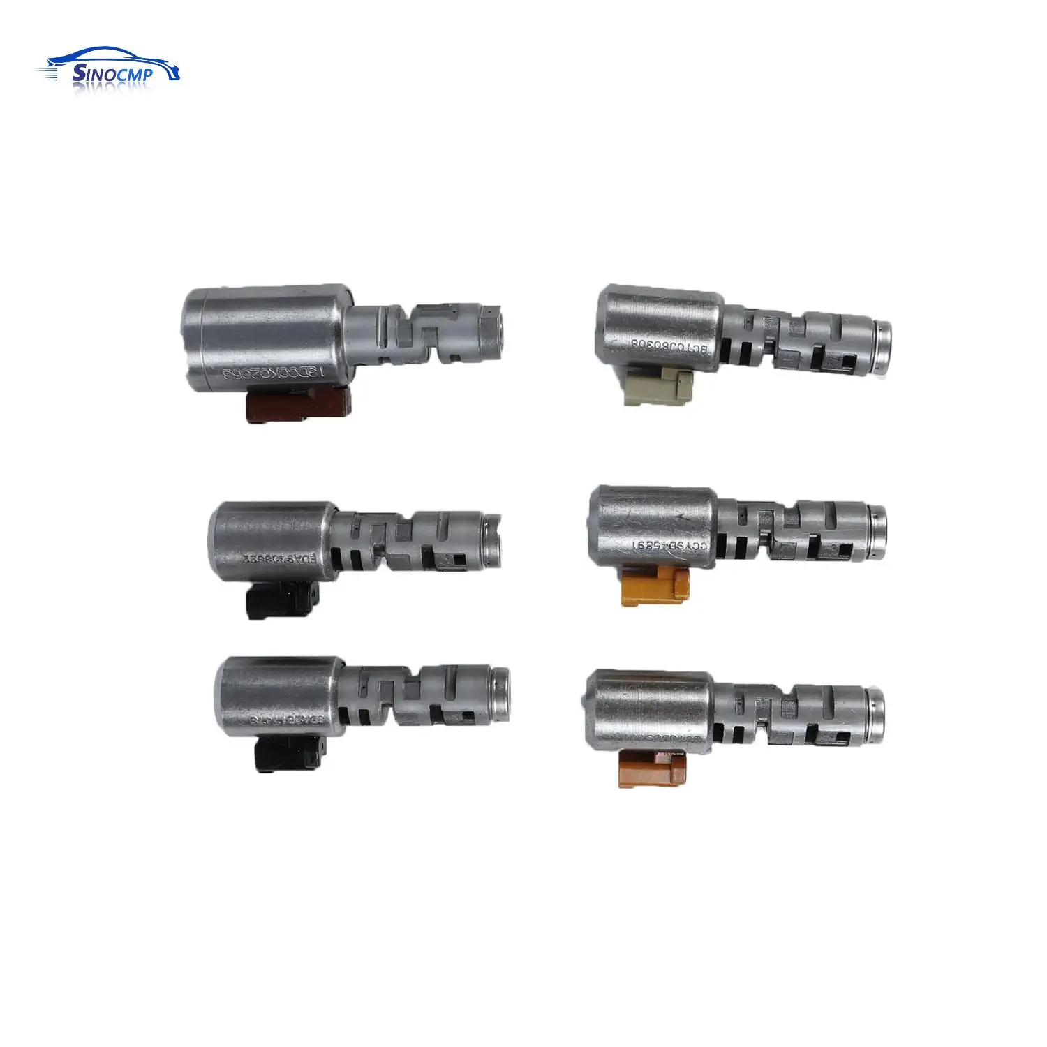 

6 шт. GA6F21WA 09G комплект соленоидов автоматической коробки передач TF-60SN для Mini R52 R53 R55 R57, запасные части для двигателя автомобиля, восстановленные