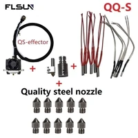 3 d printer accessories for flsun effect for qq s module and crater nozzleheating stickthermistor suiteand lianbei