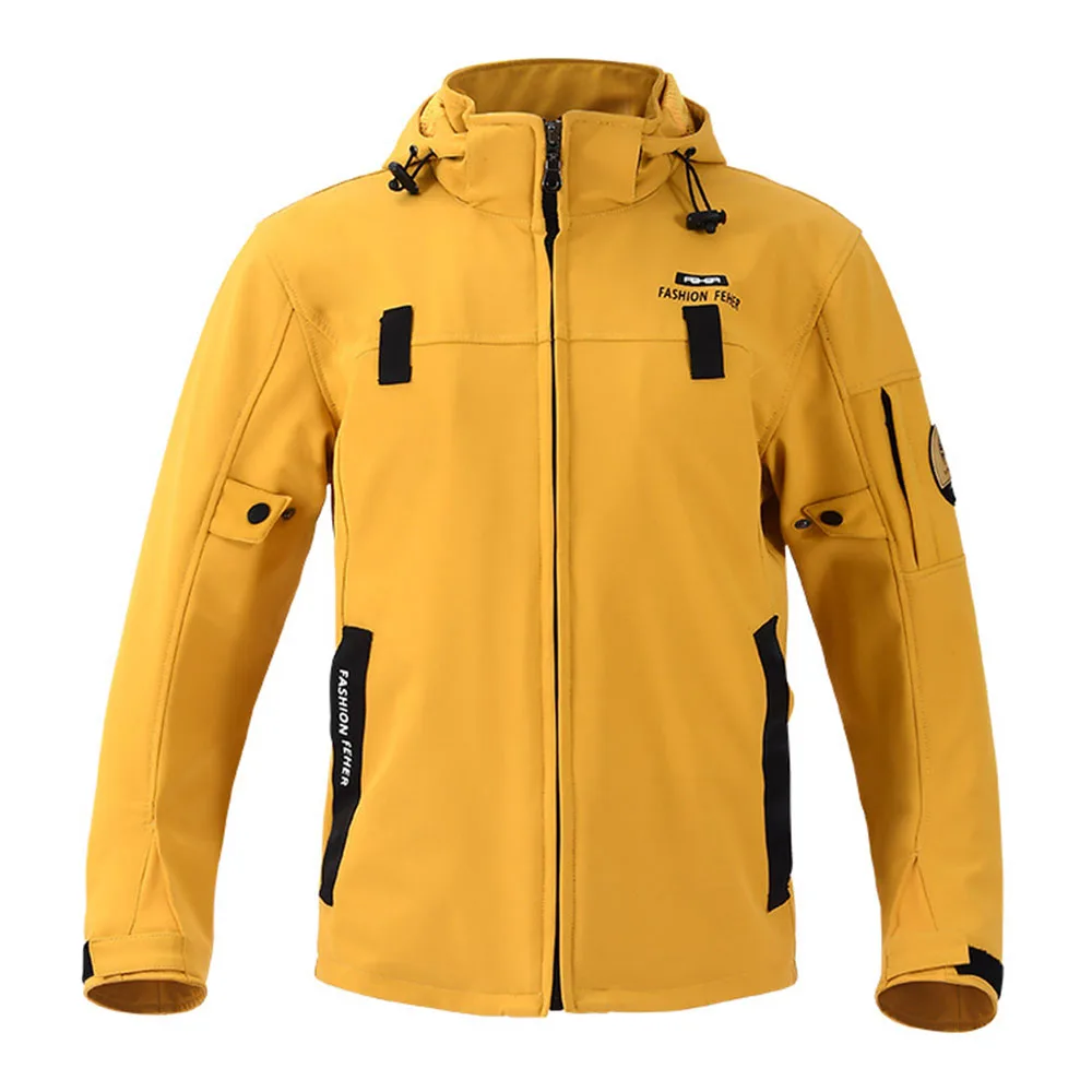 

Мотоциклетная куртка, водонепроницаемая байкерская куртка, мужская 4-сезонная зимняя куртка со встроенной защитой CE, мотоциклетная одежда, сохраняющая тепло