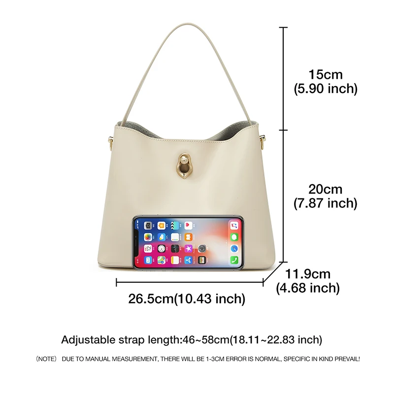 foxer retro shoulder bags large capacity top handbags lady fashion messenger bag women office commuter bag split leather purse free global shipping