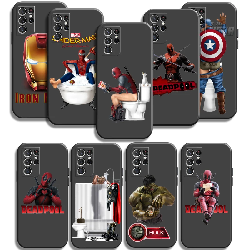 

Marvel Avengers Phone Cases For Samsung Galaxy A31 A32 4G A32 5G A42 5G A20 A21 A22 4G 5G Carcasa Coque Soft TPU