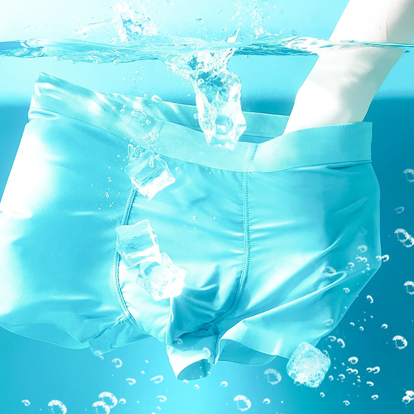 4pcs Boxers Man Underwear Boxer for Men Underpants Breathable Comfortable Men's Panties BoxerShorts Thin cool Summer 2023