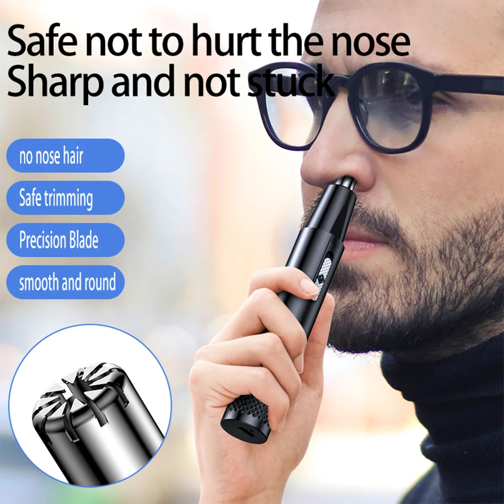 

NEW Electric Shaving Nose Ear Leg Trimmer Safe Face Care Rechargeable Nose Hair Trimmer for Men Shaving Hair Removal Razor Beard