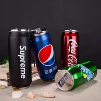creative coke cans vacuum 304 stainless steel gift cans water cups coffee water bottle thermos cup characteristic