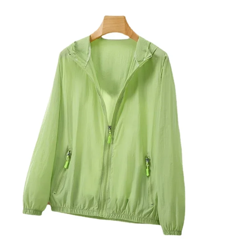 Женская непромокаемая ветровка с капюшоном летняя Солнцезащитная женское