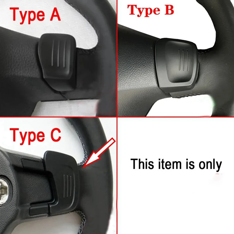 

Steering Wheel Shift Paddles Shift Paddles Car Replacement Accessories For Volkswagen Golf 7 2015-2019 GTI R MK7