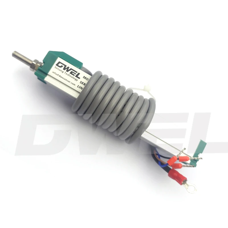 DWEL Миниатюрный датчик линейного перемещения с тягой LTM-10 мм до LTM-300