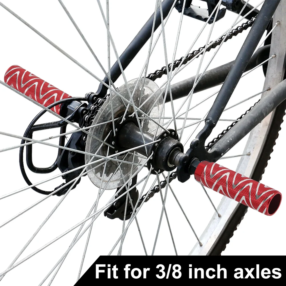 

Pedal Poles Bike Pegs Aluminum Alloy Bicycle Pedal Pole Foot Column Small Hexagonal 1pair Accessories Bicycle Accessories