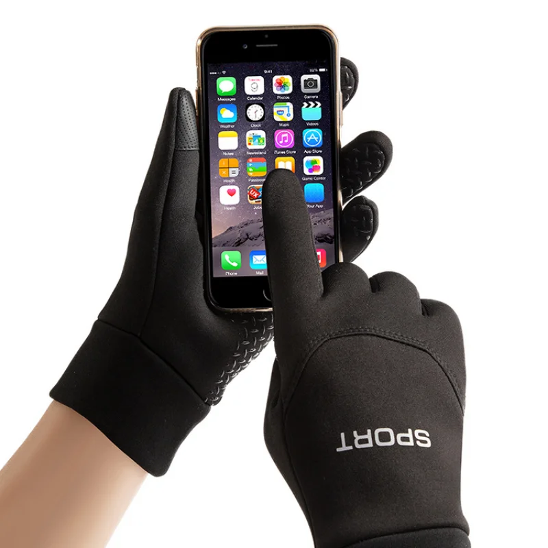 

Winter Gloves for Men Women Touchscreen Warm Outdoor Cycling Driving Motorcycle Cold Resistance Gloves Windproof Non-Slip Gloves
