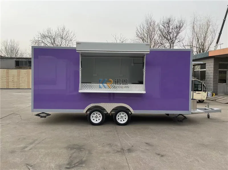 Горячая Распродажа фургон для трейлера хот-догов буксируемые киоски с дизайном