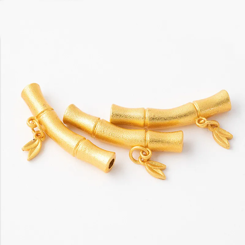 

10 шт., бамбуковые трубки для ювелирных изделий