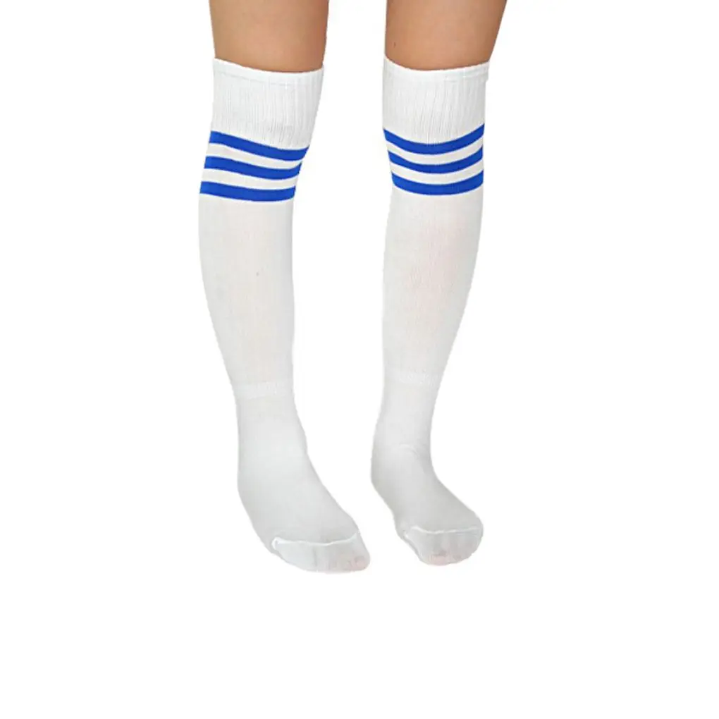 

1 Pair Football Socks Three Striped Soccer Sock Keep Warm Cold Weather Polyestercotton Sports Baseball Accessories