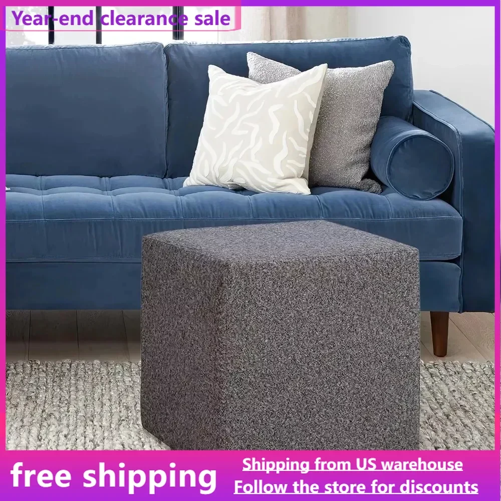 

Foot Stool Mobile Ottoman Living Room Furniture Home Free Shipping