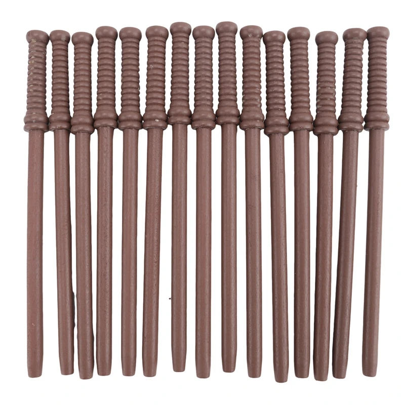 45 Pack Witch Broom Pencils And Wands Round Frame Glasses Festive Props Plastic Wand Theme Party Supplies