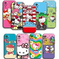 hello kitty 2022 phone cases for xiaomi mi 11 mi 11 lite poco x3 gt x3 pro m3 poco m3 pro x3 nfc x3 coque funda carcasa