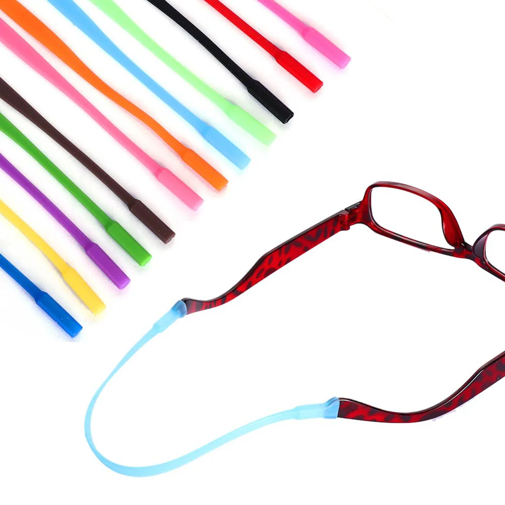 

Colous High Elastic Holder Band Sports Cord Glasses Chain Silicone Eyeglasses Straps Sunglasses String Ropes Anti Slip
