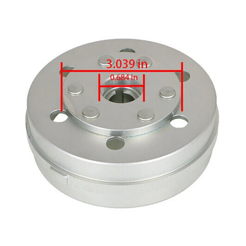 ATV для Yamaha Banshee 350 YFZ350 CNC облегченный/сбалансированный маховик 1987-2006